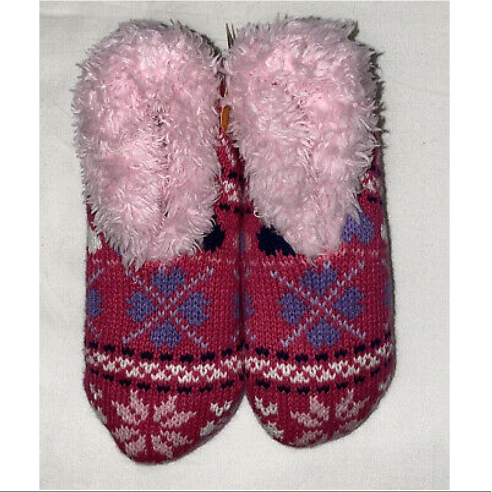 Gymboree Comfy Slippers XS Slip Resistant Sole NEW